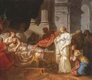 Jacques-Louis David Antiochus and stratonice (mk02) oil on canvas